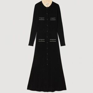 Sandro Odaya Maxi Dress- size 34 New